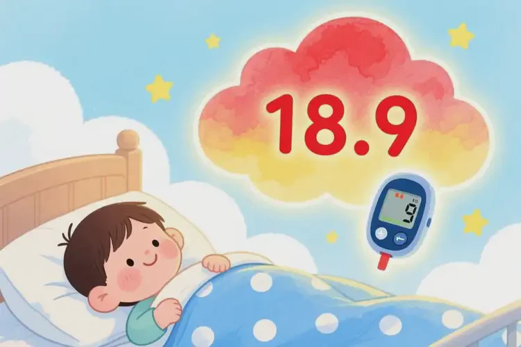 兒童睡前血糖18點9是糖尿病嗎(圖1)