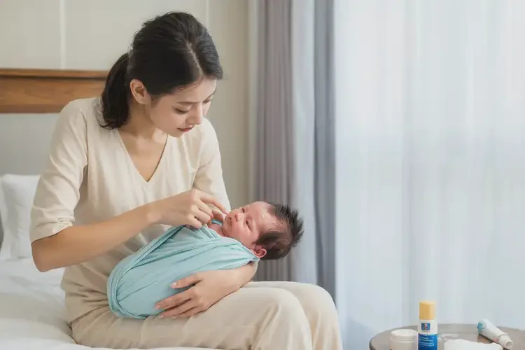 新生兒臉上經常長濕疹可以徹底自愈嗎(圖3)