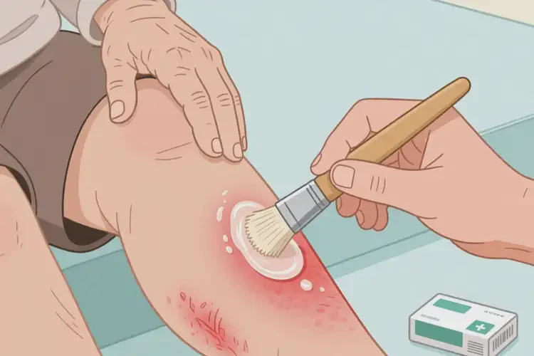 高齡老人小腿長(zhǎng)濕疹能徹底自愈嗎(圖1)