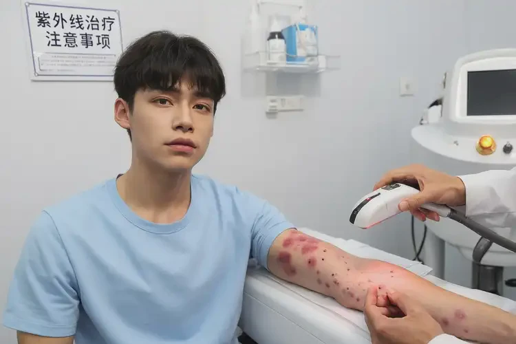 青年人手臂出現(xiàn)濕疹可以徹底自愈嗎(圖1)