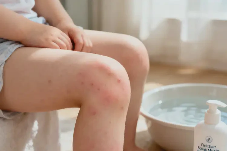 孩子大腿上容易起濕疹能夠徹底治愈嗎(圖3)