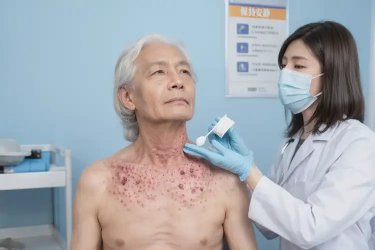 老年人脖子容易起濕疹不管它會自己痊愈嗎(圖3)