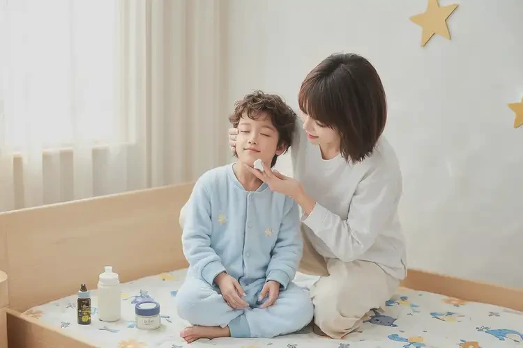 孩子手臂容易長濕疹能徹底自愈嗎(圖3)