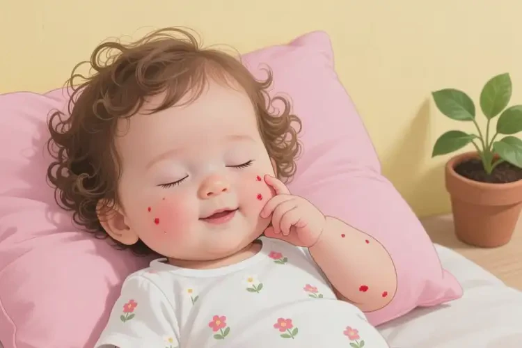 幼兒身上偶爾長濕疹能靠自己自愈嗎(圖3)