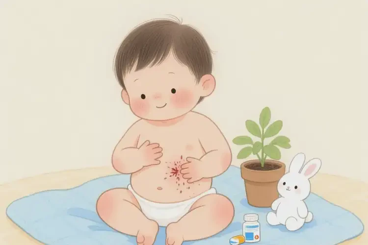 孩子肚子上起濕疹能徹底自愈嗎(圖4)