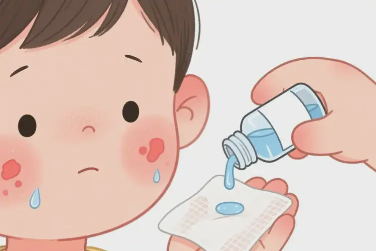 少兒臉上長濕疹能夠徹底治愈嗎(圖3)