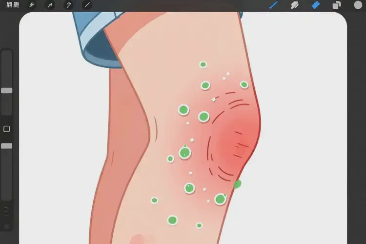 青少年大腿上經(jīng)常起濕疹不管它會自己自愈嗎(圖3)