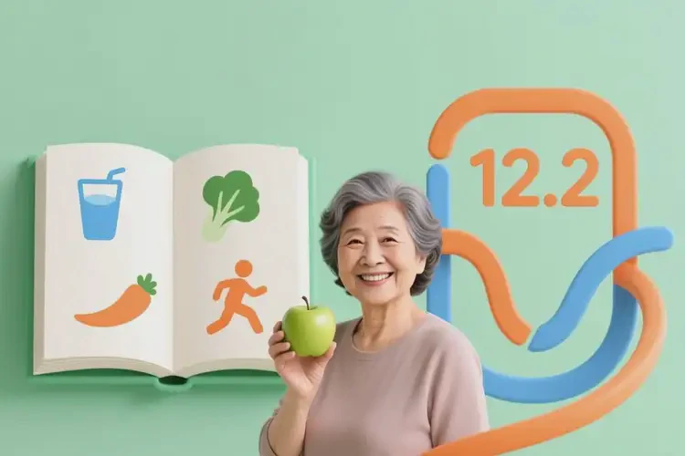 中老年人空腹血糖12點(diǎn)2意味著什么(圖1)