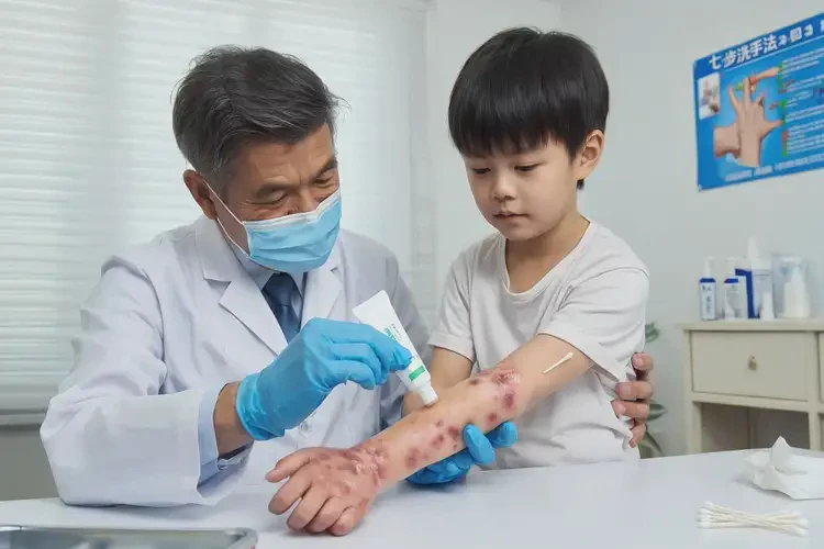 少兒手臂上容易起濕疹能夠徹底治愈嗎(圖3)