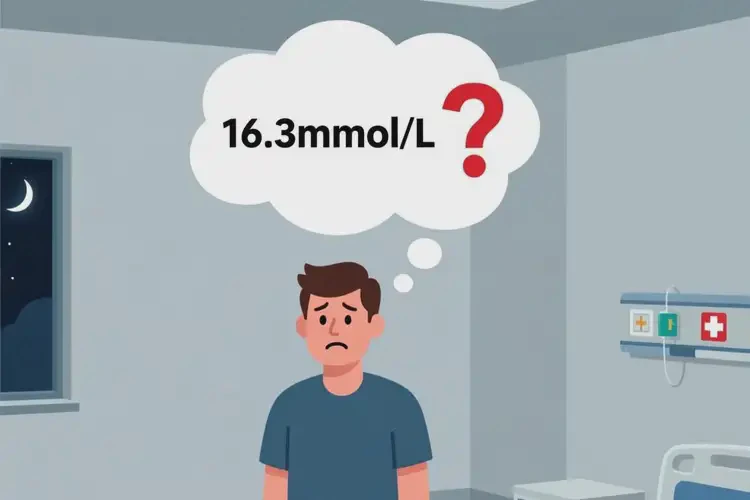 男性晚上血糖16點3是糖尿病嗎(圖1)