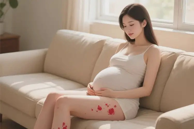 孕婦大腿上容易起濕疹不管它會自己自愈嗎(圖4)