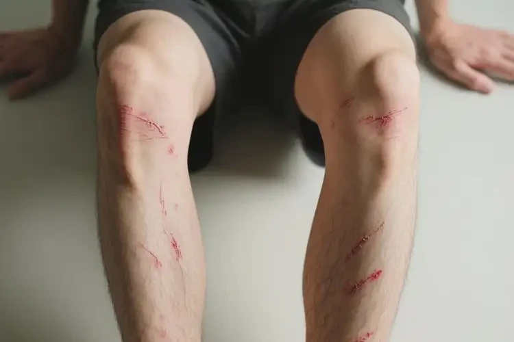 男性大腿容易長濕疹不管它會(huì)自己自愈嗎(圖1)