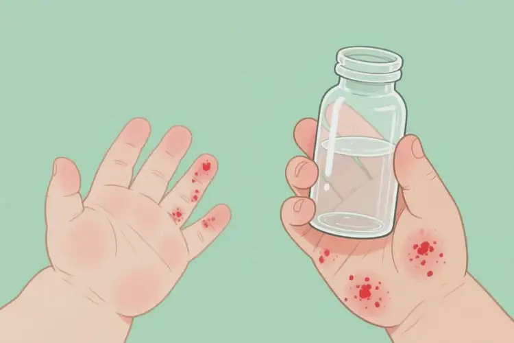 幼兒手上出濕疹不管它會自己好嗎(圖1)