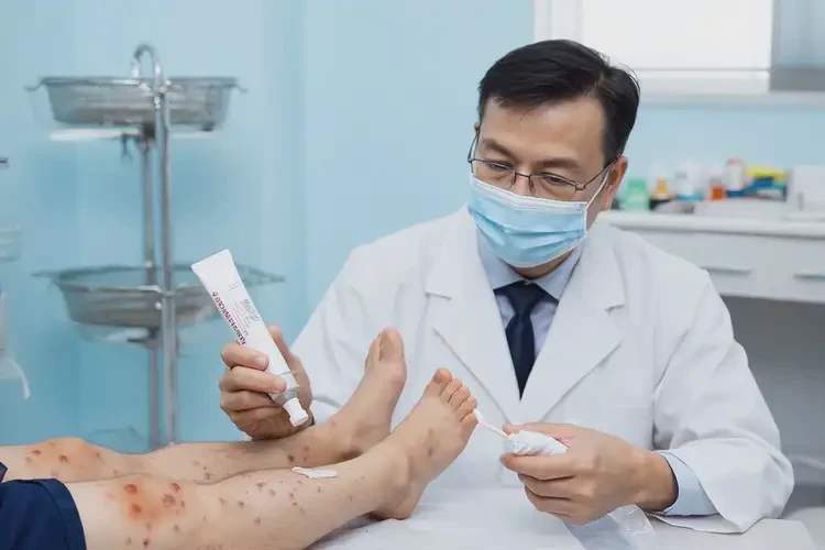 兒童小腿上長(zhǎng)濕疹不管它會(huì)自己痊愈嗎(圖3)