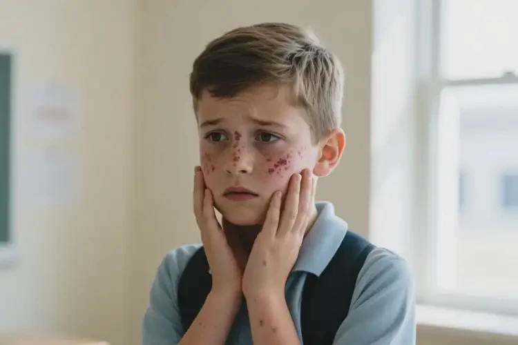 中學(xué)生面部有濕疹可不可以徹底自愈(圖4)