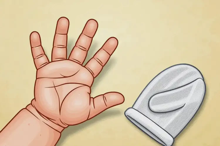 寶寶手上長濕疹不管它會(huì)自己痊愈嗎(圖1)