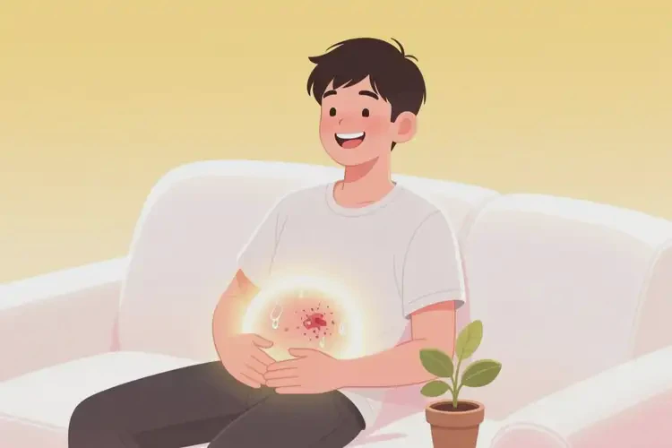 青年人肚子容易長(zhǎng)濕疹能夠徹底治愈嗎(圖1)