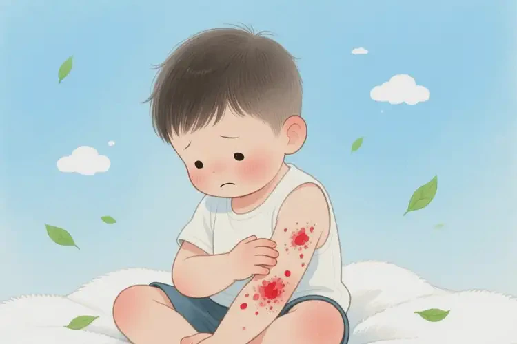 兒童身上出濕疹不管它會自己好嗎(圖4)