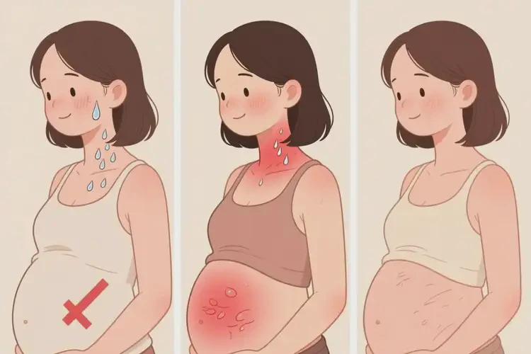 孕婦脖子出濕疹能不能徹底自愈(圖1)