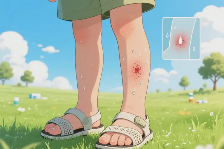 小儿脚上经常起湿疹能自愈吗(图1)