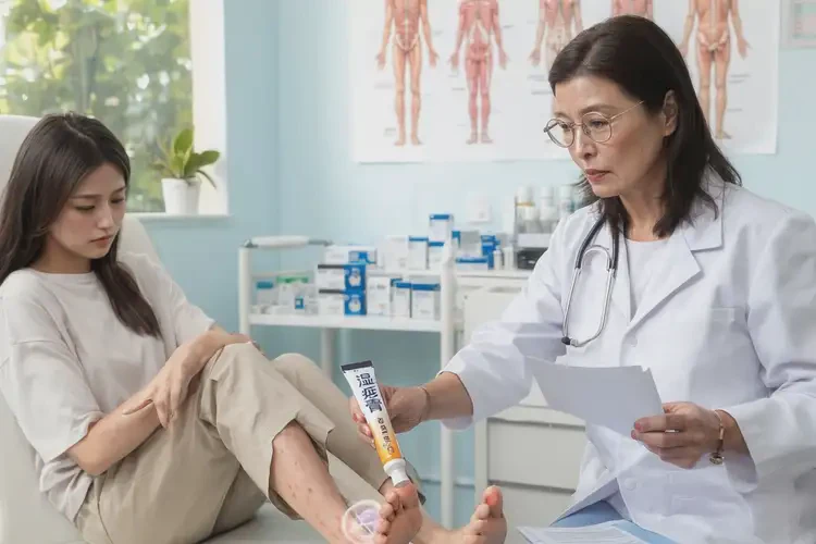 女人腳上長濕疹可以徹底自愈嗎(圖3)