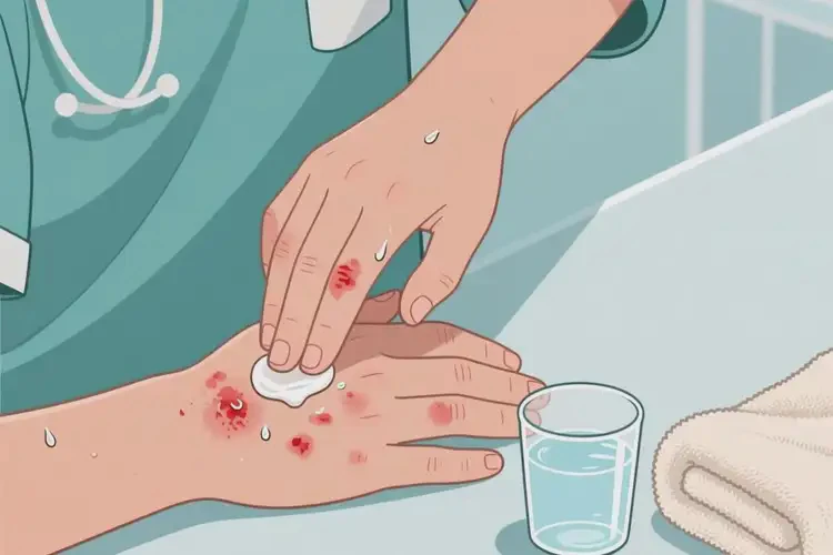 青少年手上長(zhǎng)濕疹能夠徹底治愈嗎(圖2)