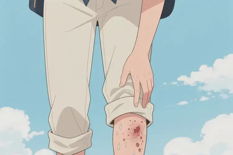 大學(xué)生四肢起濕疹可不可以徹底自愈(圖2)