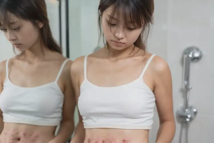 女生肚子偶爾長濕疹不管它會自己自愈嗎(圖4)