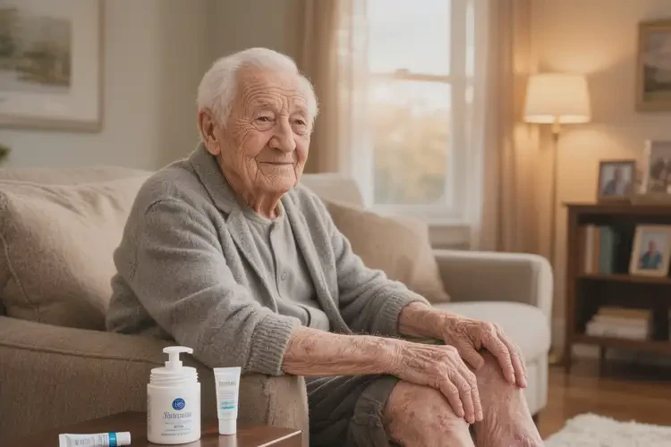 高齡老人身上出現(xiàn)濕疹不管它會自己自愈嗎(圖4)