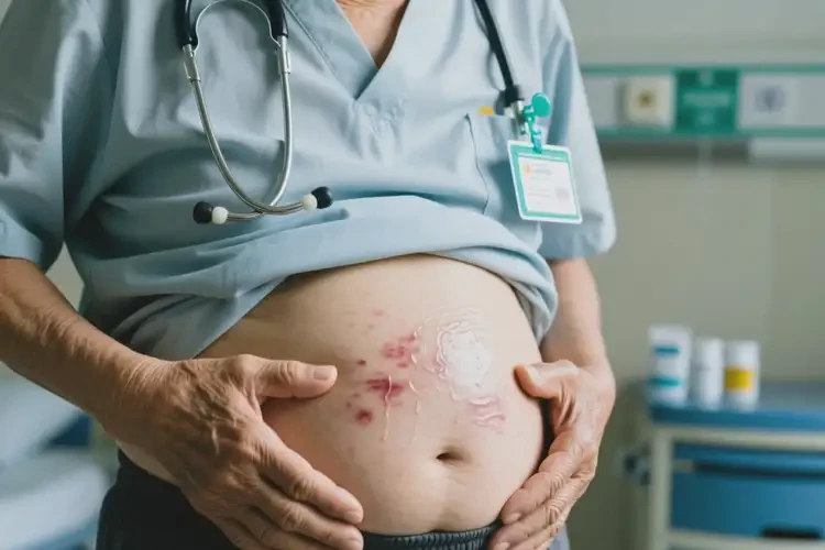 老年人肚子出濕疹不管它會自己好嗎(圖3)