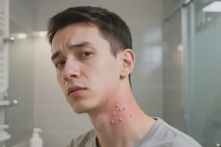 男生脖子上經(jīng)常長(zhǎng)濕疹不管它會(huì)自己痊愈嗎(圖4)