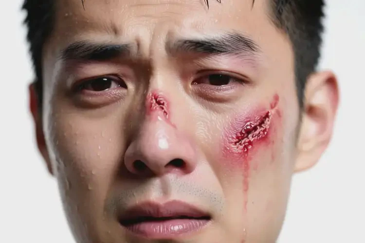 男性臉上容易長濕疹不管它會自己痊愈嗎(圖2)