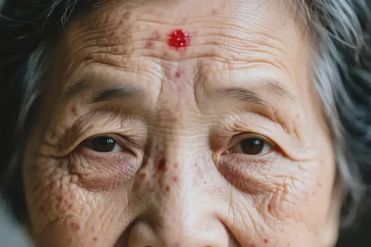 老年人脸上偶尔起湿疹能彻底自愈吗(图2)