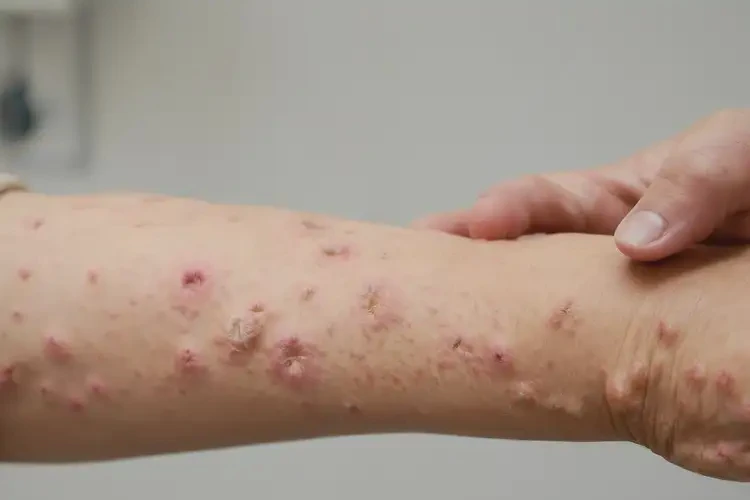 青少年手臂上出現(xiàn)濕疹能徹底自愈嗎(圖4)