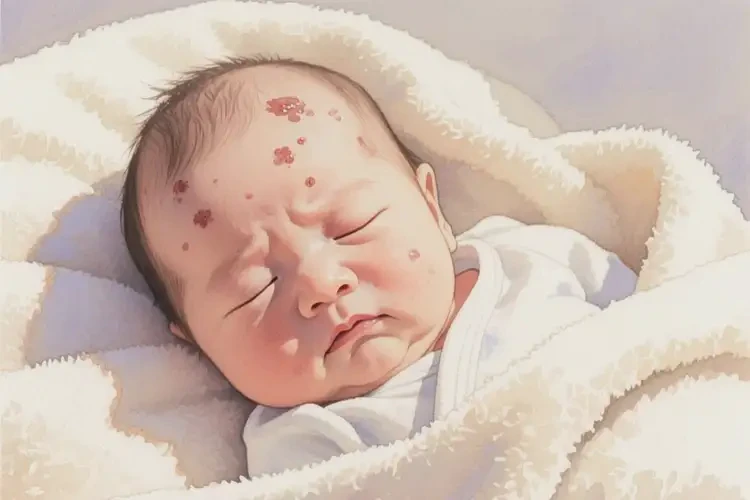 婴儿脸上经常长湿疹不管它会自己好吗(图3)