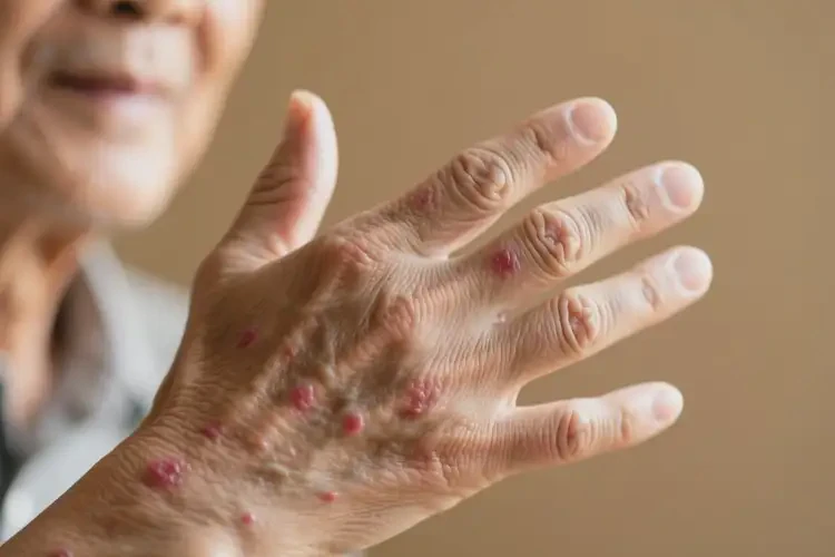 老年人身上偶爾起濕疹可不可以徹底自愈(圖2)