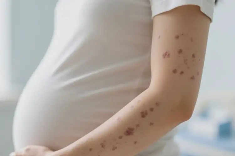 產(chǎn)婦手臂上偶爾起濕疹可不可以徹底自愈(圖4)