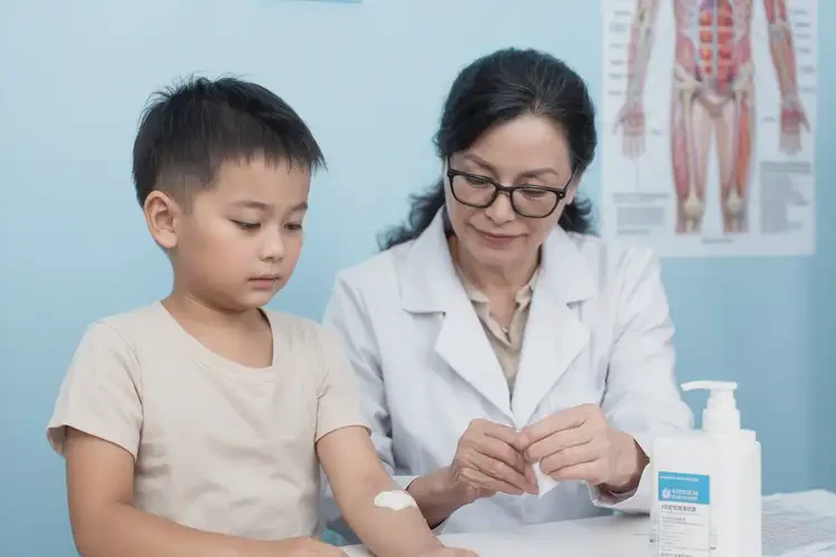 孩子四肢出濕疹可以徹底自愈嗎(圖2)