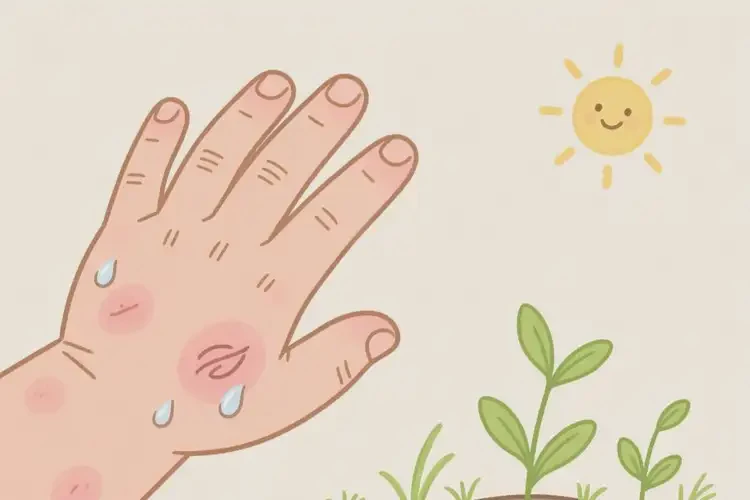 兒童手上經(jīng)常起濕疹能靠自己自愈嗎(圖2)