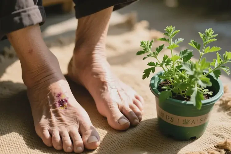 老年人腳上起濕疹能徹底自愈嗎(圖2)