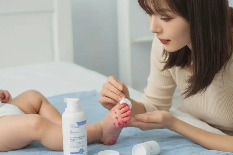幼兒腳上容易起濕疹能徹底自愈嗎(圖3)