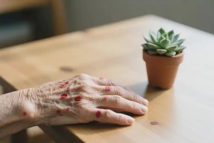 老年人手上經(jīng)常起濕疹可以徹底自愈嗎(圖4)