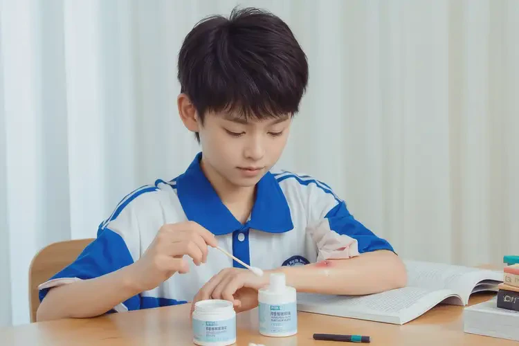 中學(xué)生大腿上長(zhǎng)濕疹能夠徹底治愈嗎(圖2)