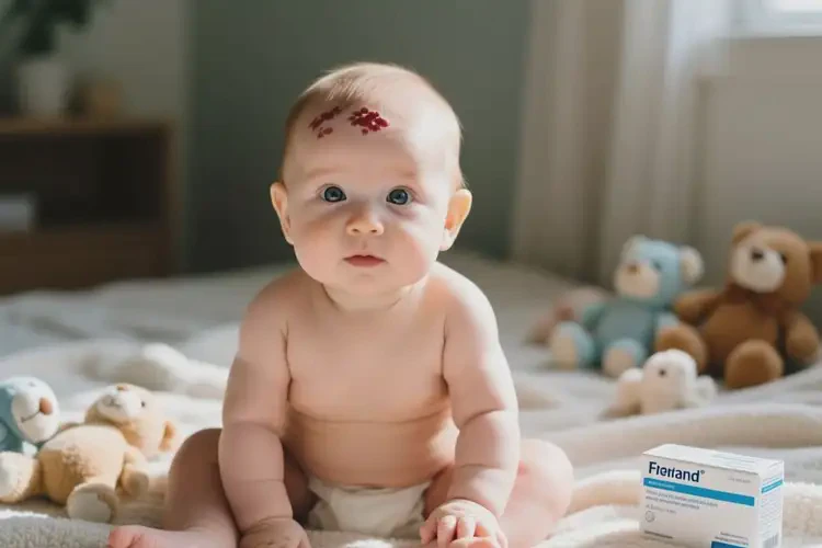 寶寶臉上偶爾長濕疹不管它會自己自愈嗎(圖3)