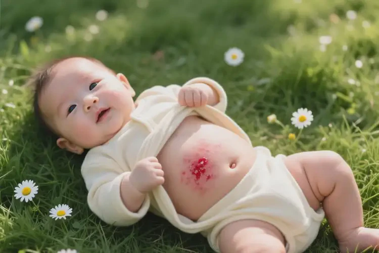 小兒肚子上出現(xiàn)濕疹能徹底自愈嗎(圖4)