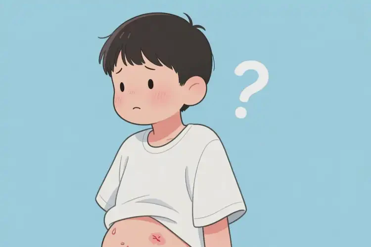 小學(xué)生肚子上容易起濕疹不管它會(huì)自己痊愈嗎(圖3)