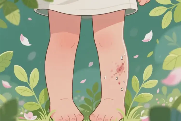 小孩四肢容易长湿疹不管它会自己自愈吗(图3)