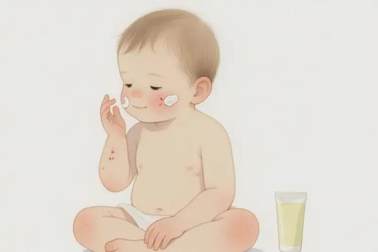 孩子脸上容易起湿疹能够彻底治愈吗(图4)