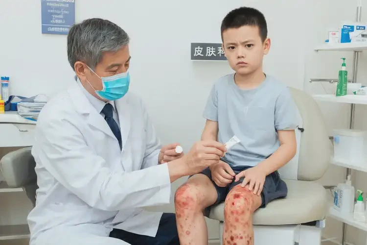 兒童大腿出濕疹能靠自己自愈嗎(圖3)