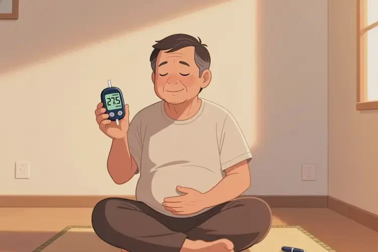 中年人睡前血糖27(圖1)